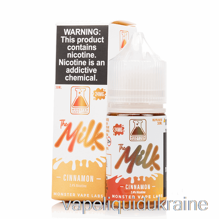 Vape Liquid Ukraine Cinnamon - The Milk Salts - 30mL 24mg